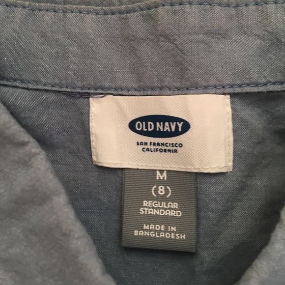 💙Boys Old Navy Button Down💙 - Picture 4 of 5